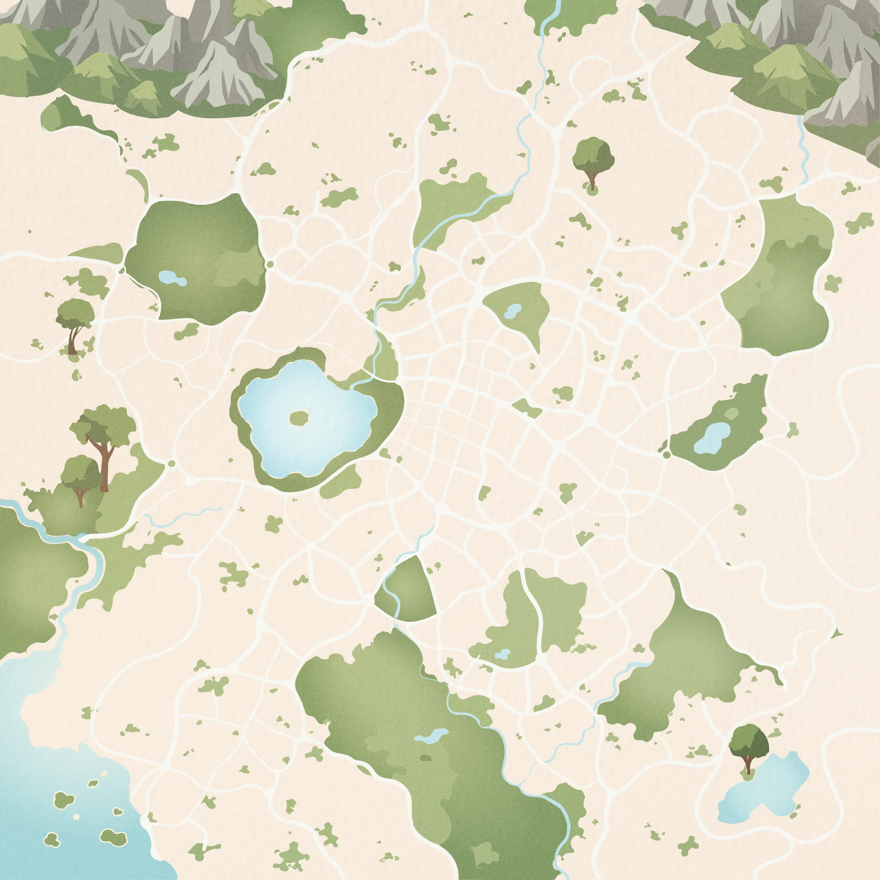 Mapa de La Quinta Pata